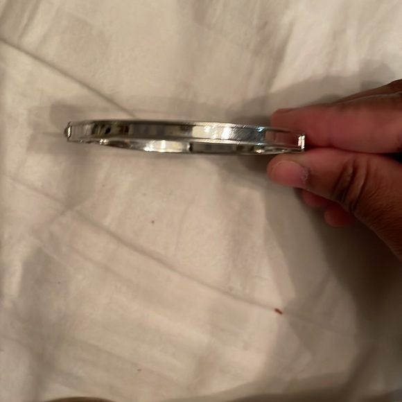 Fossil key lock bangle steel Hermes Cartier - Picture 2 of 4